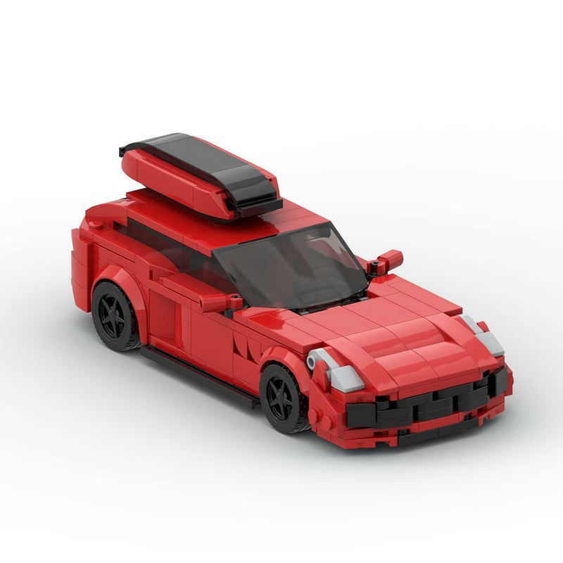 Italian Luxury V12 GT Sports Car Building Kit | LEGO-Compatible MOC - 3