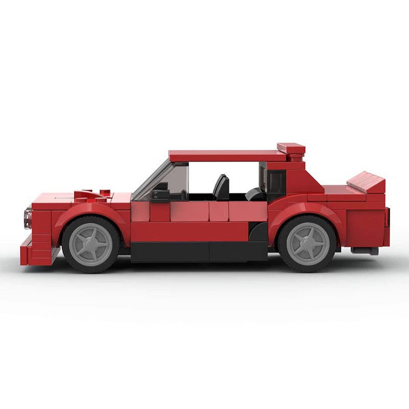 Italian Rally Car 131 Retro Racer Building Kit | LEGO-Compatible MOC - 3