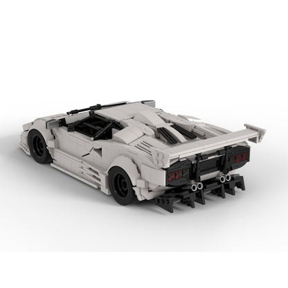 Italian Supercar Liberty Walk Style Building Kit - 2