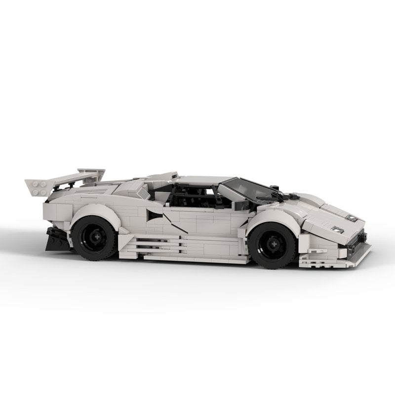 Italian Supercar Liberty Walk Style Building Kit - 4
