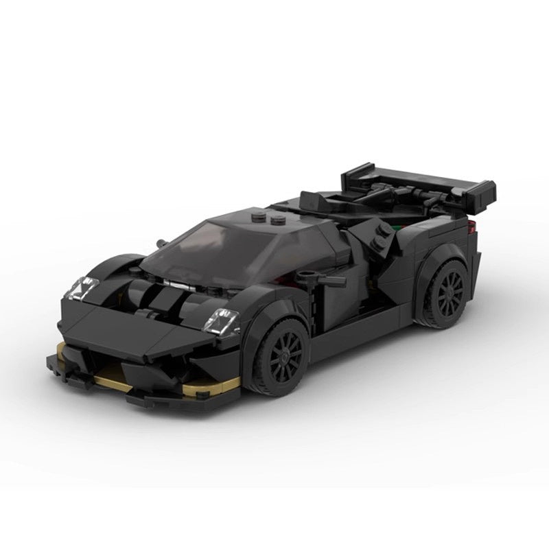 Italian V10 Super Trofeo Track Supercar Building Kit | Compatible MOC - 1
