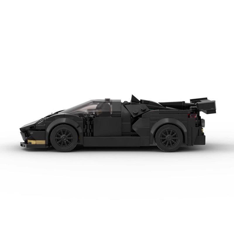 Italian V10 Super Trofeo Track Supercar Building Kit | Compatible MOC - 3