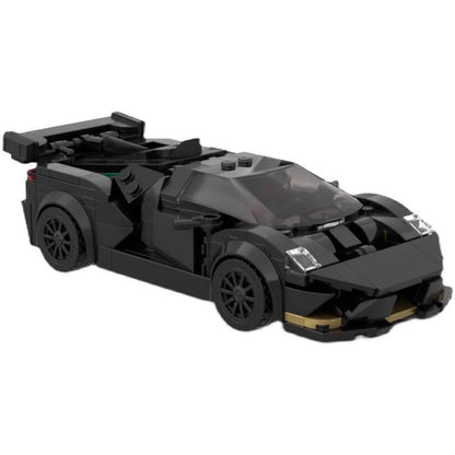 Italian V10 Super Trofeo Track Supercar Building Kit | Compatible MOC - 5