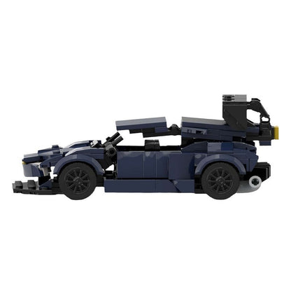 Italian V10 Widebody Supercar MOC Building Kit | Exotic Vehicle Model - 5