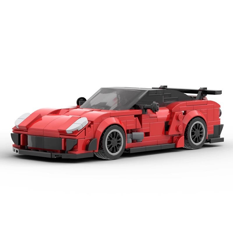 Italian V12 Track Evolution Racing Car Building Kit | LEGO-Compatible MOC - 2
