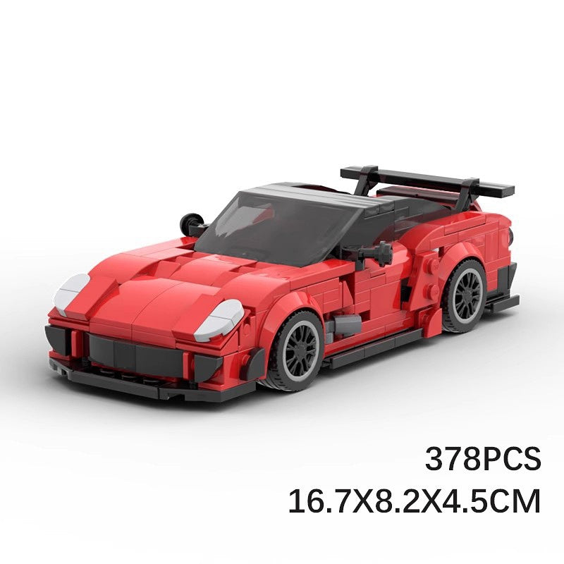 Italian V12 Track Evolution Racing Car Building Kit | LEGO-Compatible MOC - 5
