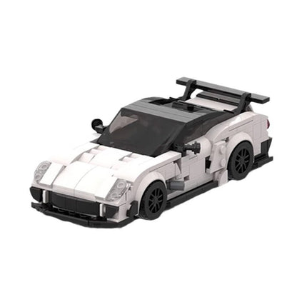 Italian V12 Track Evolution Racing Car Building Kit | LEGO-Compatible MOC - 7