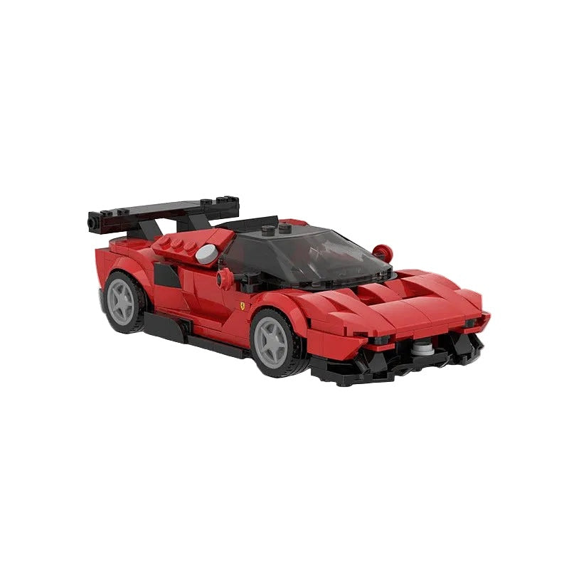 Italian V12 Track Hypercar MOC Building Kit | Supercar Vehicle Model - 1