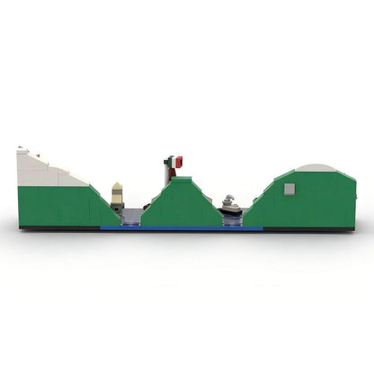 Italy Lake Como Skyline Building Kit | LEGO-Compatible MOC - 2
