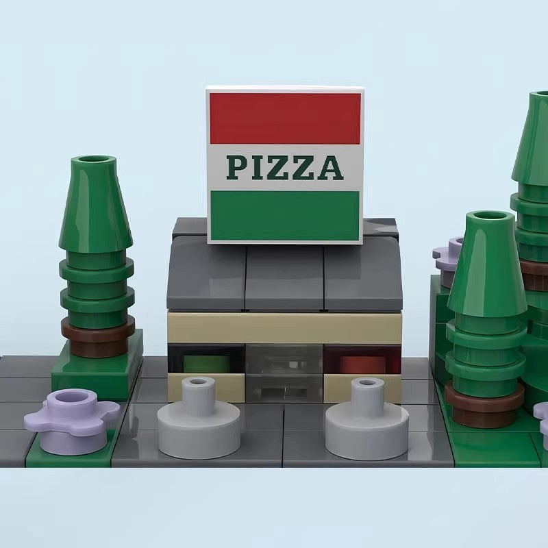 Italy Skyline MOC Architecture Building Kit - 3