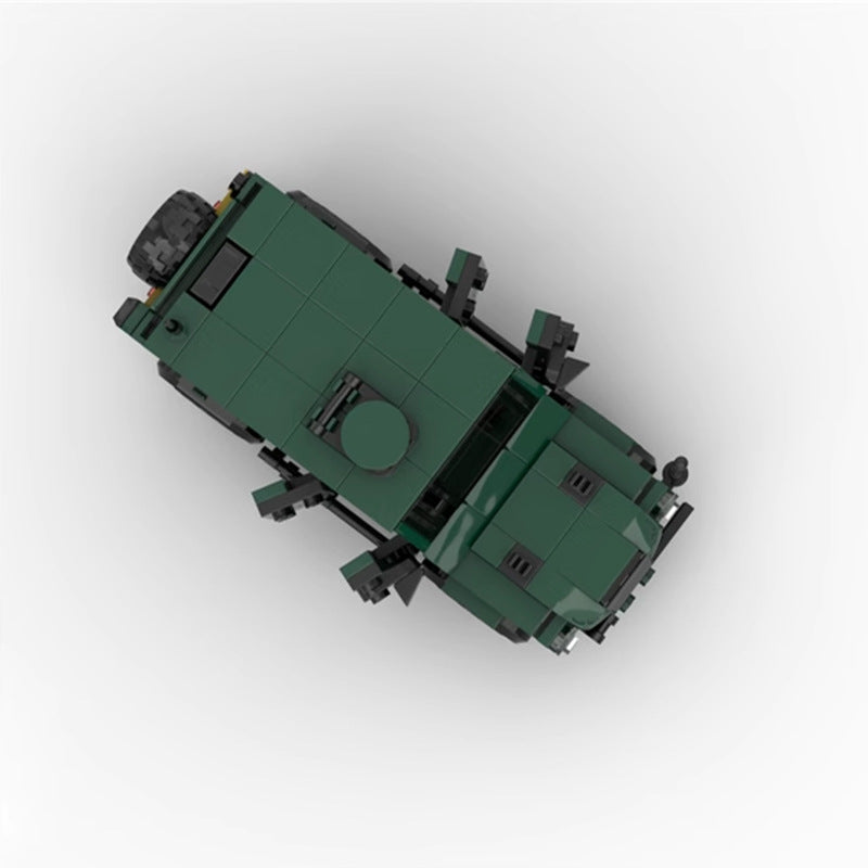 iveco lmv 4x4 tactical vehicle building set | moc-79627 - 4