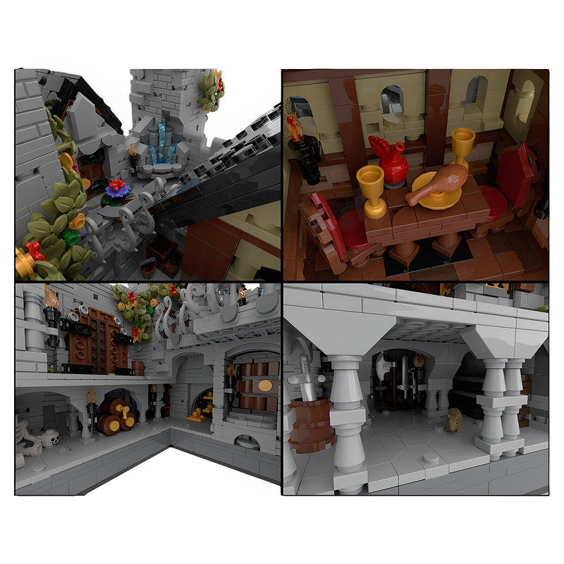 Ivystone Castle MOC Medieval Fortress Building Kit - 4