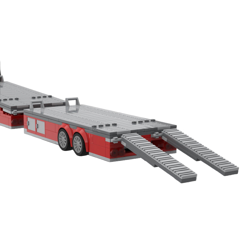 IWH 392 Ramptruck Building Kit | LEGO-Compatible MOC - 4