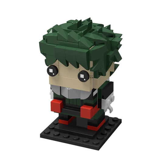 izuku midoriya brickheadz building set | my hero academia - 1