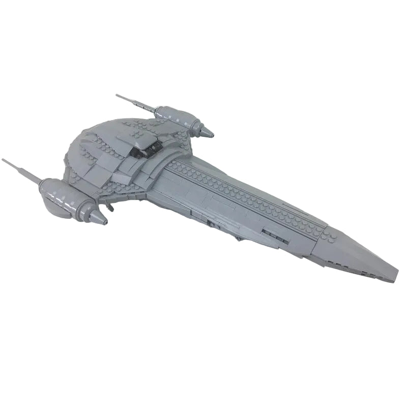J-Type Galactic Royal Starship Building Kit | LEGO-Compatible MOC - 1