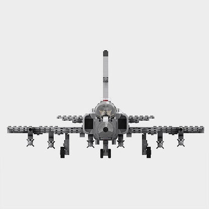 JA & AJ-37 Viggen Fighter Jet MOC Building Kit - 5