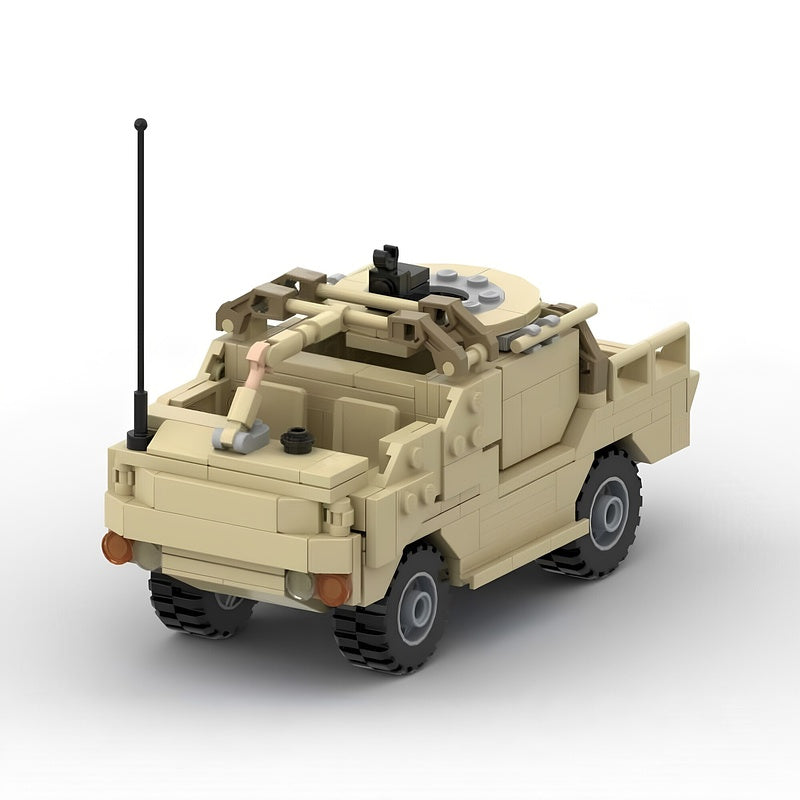 Jackal Desert 4x4 Reconnaissance Vehicle MOC Building Kit - 1