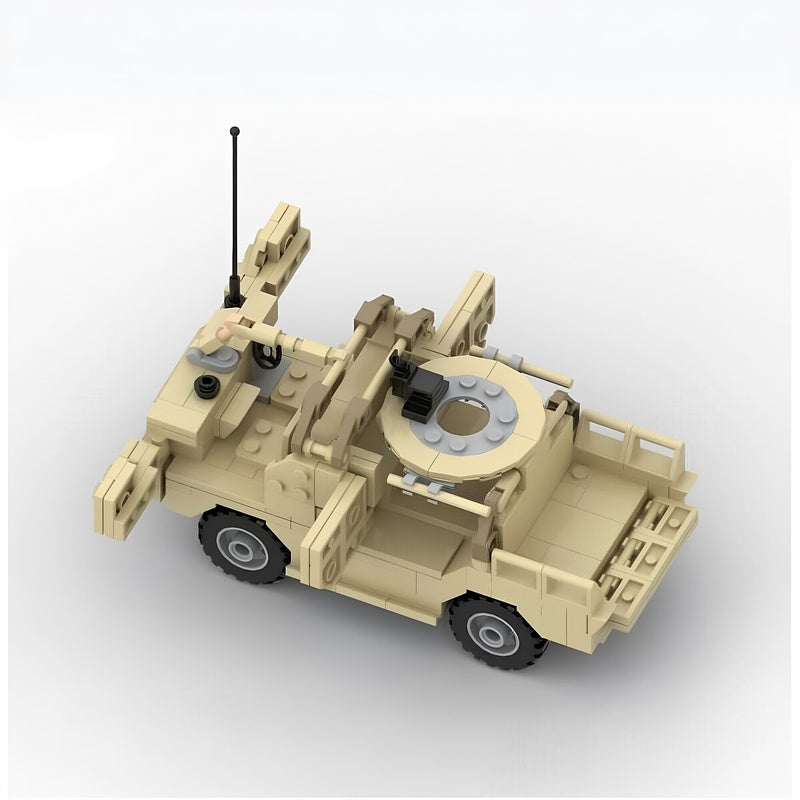 Jackal Desert 4x4 Reconnaissance Vehicle MOC Building Kit - 3