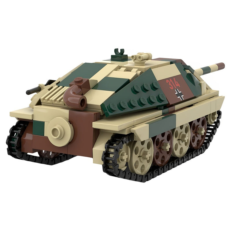 Jagdpanzer 38(t) WWII Tank Destroyer 1:35 MOC Building Kit - 2