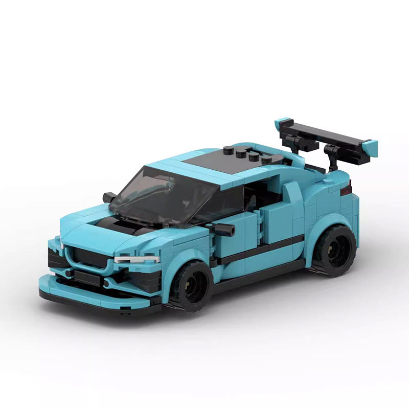 jaguar ipace and trailer building set | moc-53558 - 2