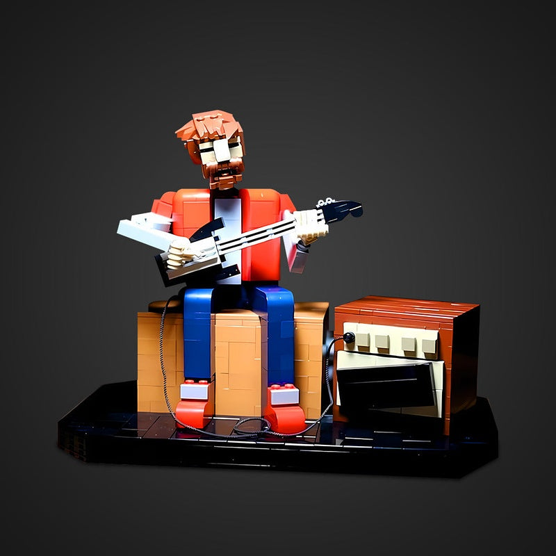 Jam Session MOC Building Kit | Music Performance Scene Display Model - 4