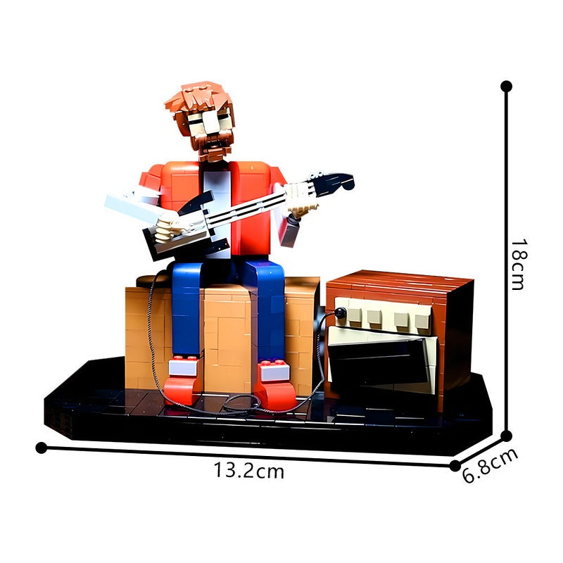 Jam Session MOC Building Kit | Music Performance Scene Display Model - 5