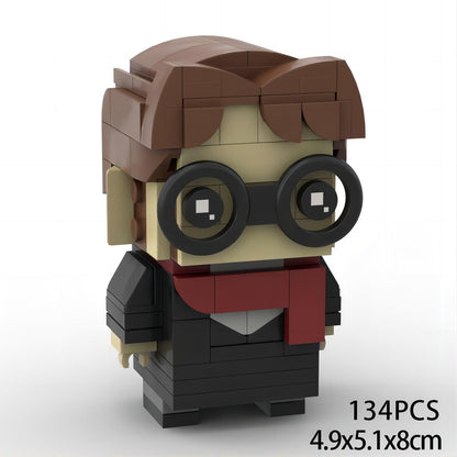 james potter moc brickheadz | harry potter | compatible with lego - 3