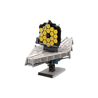 James Webb Space Telescope JWST Building Kit | 1:25 Scale | LEGO Compatible MOC - 1