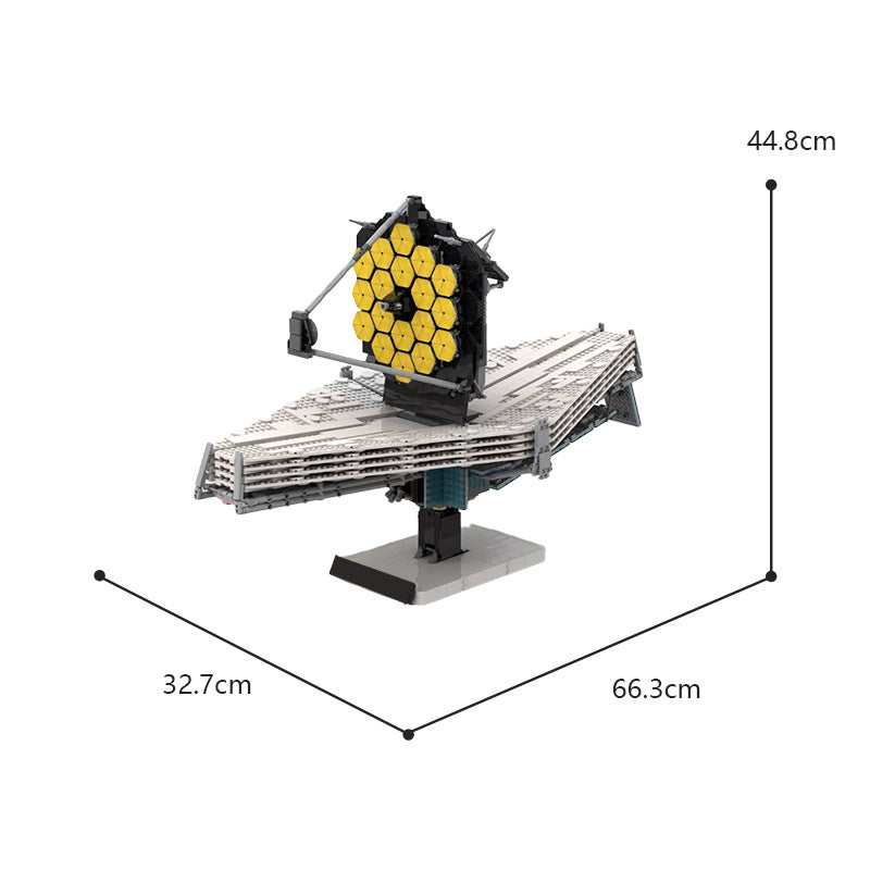 James Webb Space Telescope JWST Building Kit | 1:25 Scale | LEGO Compatible MOC - 6