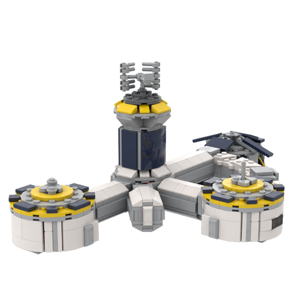 Jamestown Lunar Base Building Kit | LEGO-Compatible MOC - 1