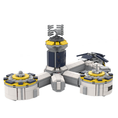 Jamestown Lunar Base Building Kit | LEGO-Compatible MOC - 1