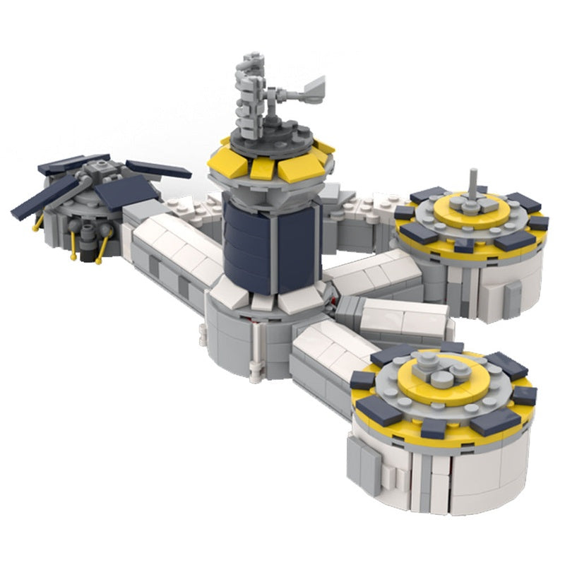 Jamestown Lunar Base MOC Building Kit | Futuristic Space Habitat Model - 3