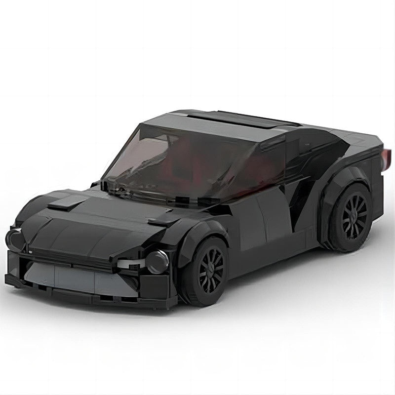 Japanese 86 Retro Sports Coupe Building Kit | LEGO-Compatible MOC - 7