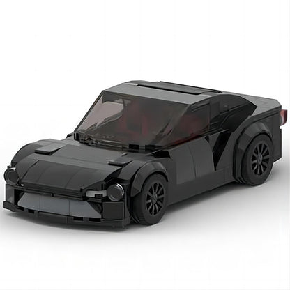Japanese 86 Retro Sports Coupe Building Kit | LEGO-Compatible MOC - 7