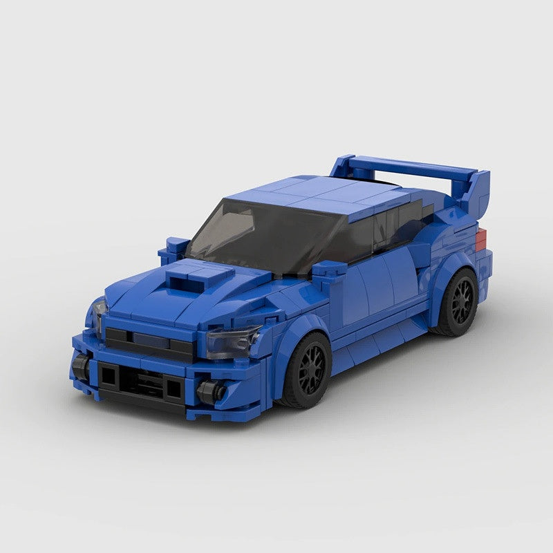 Japanese AWD Sports Sedan Building Kit | LEGO-Compatible MOC - 2