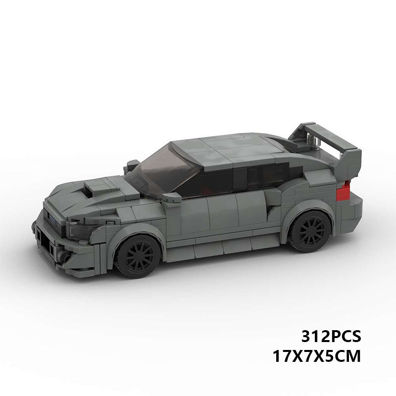 Japanese AWD Sports Sedan Building Kit | LEGO-Compatible MOC - 9