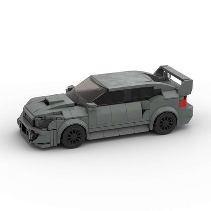 Japanese AWD Sports Sedan MOC Building Kit | Vehicle Model - 1