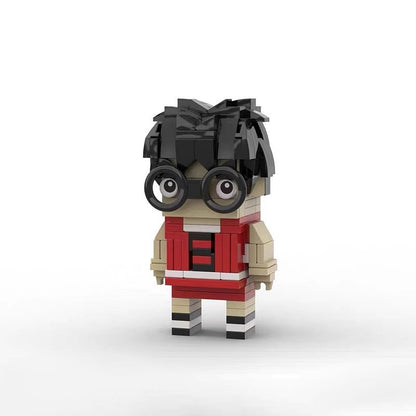 Japanese Basketball Anime Team BrickHeadz Building Kit | LEGO-Compatible MOC - 8