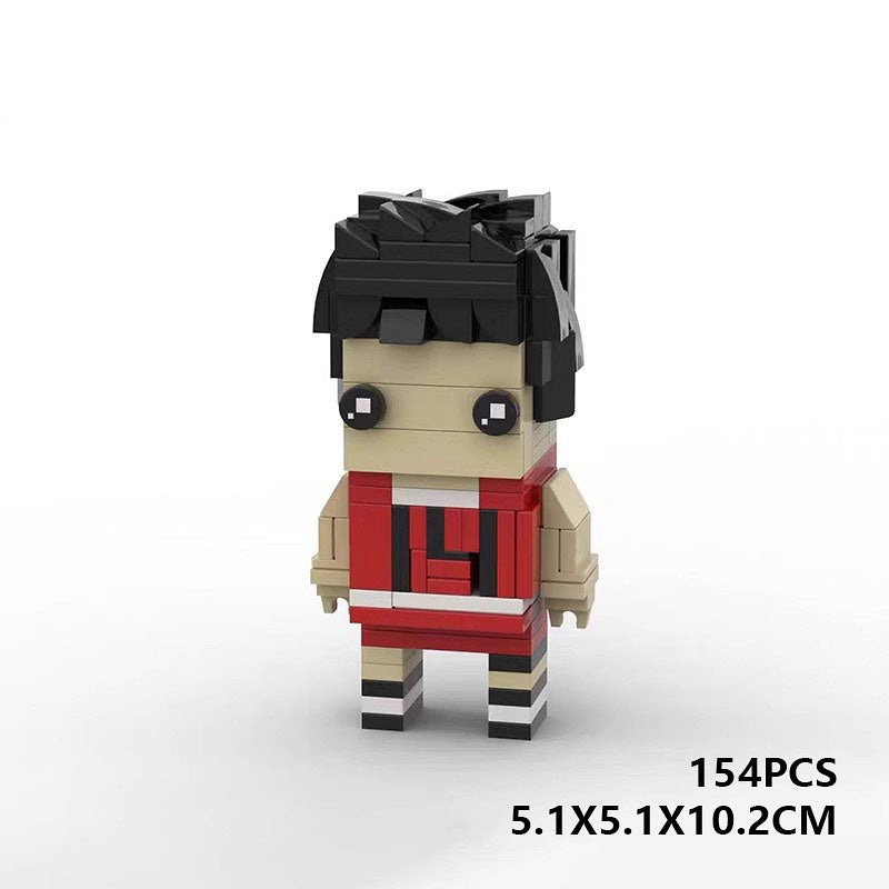 Japanese Basketball Anime Team Building Kit | Compatible MOC - 7