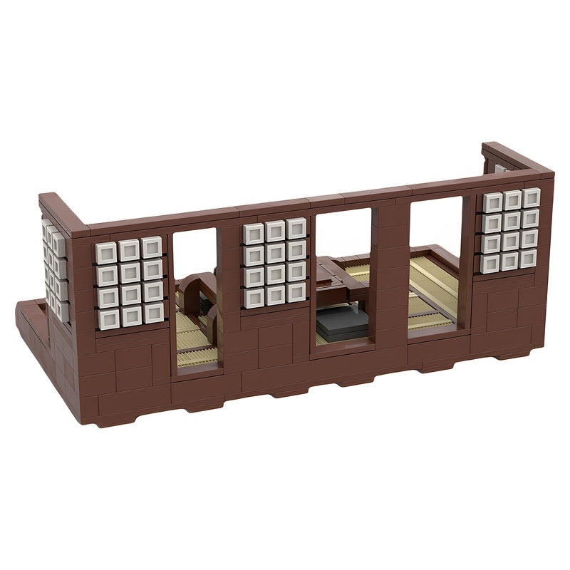 Japanese Chashitsu Zen Tea Room MOC Building Kit - 2