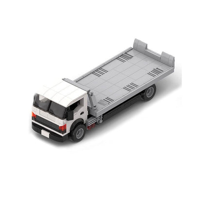 Japanese Flatbed Tow Truck MOC Building Kit | Recovery Vehicle - 1