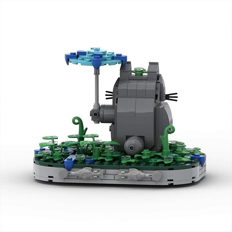 Japanese Forest Spirit MOC Cinematic Diorama Building Kit - 3