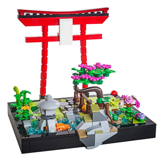 japanese garden building kit | moc-64508 - 1
