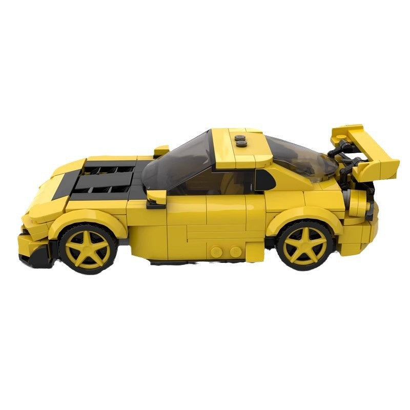 Japanese Street Racer FD3S Tuning Car Building Kit | LEGO-Compatible MOC - 5