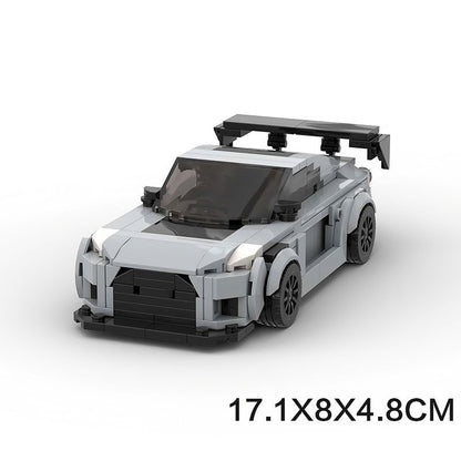 Japanese Widebody JDM Turbo Coupe Building Kit | 8-Wide | LEGO-Compatible MOC - 7