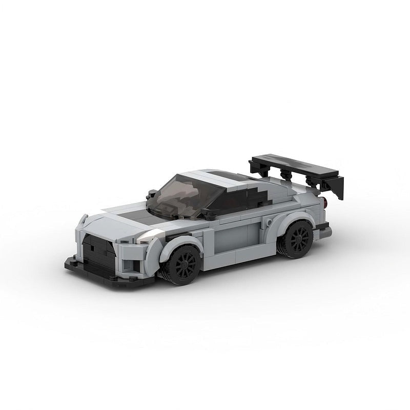 Japanese Widebody JDM Turbo Coupe MOC Building Kit | 8-Wide Sports Car - 5