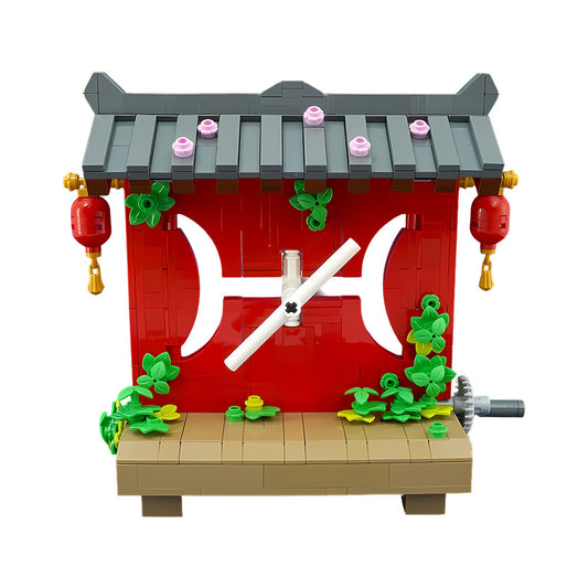 japanese zen spinner building kit | lego compatible moc - 3