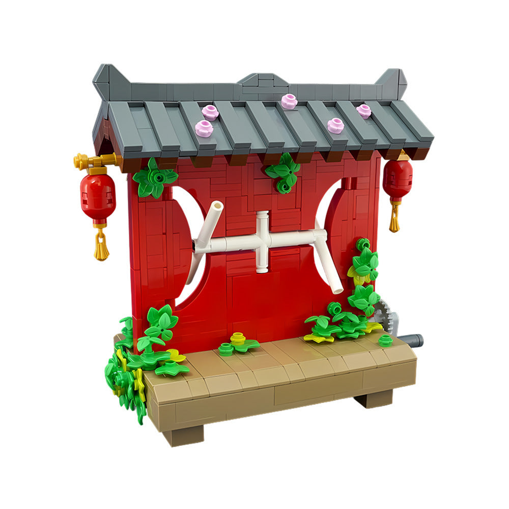 Japanese Zen Spinner MOC Building Kit | LEGO-Compatible MOC - 5