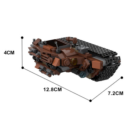 jawa's speeder building set | star wars | moc-100953 - 4