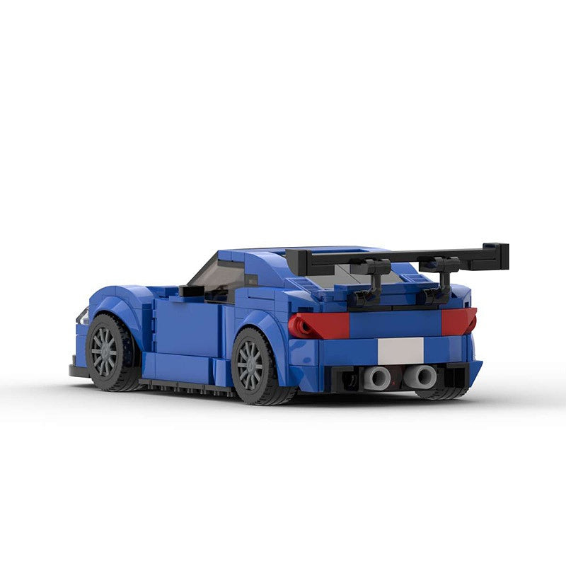 JDM Boxer Coupe Sports Car Building Kit | LEGO-Compatible MOC - 3